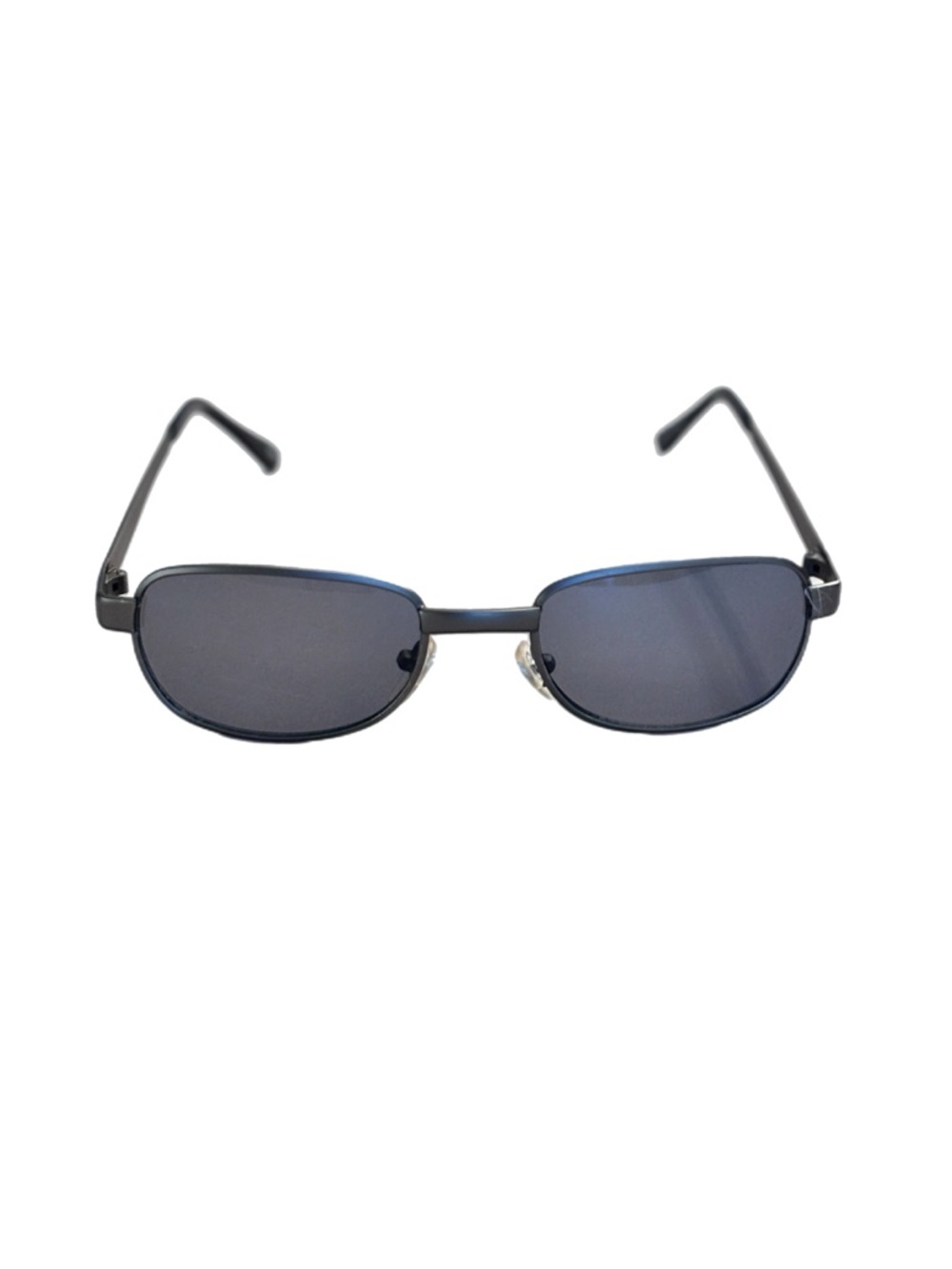 Gunmetal Silver Sunglasses Retro Style Unisex